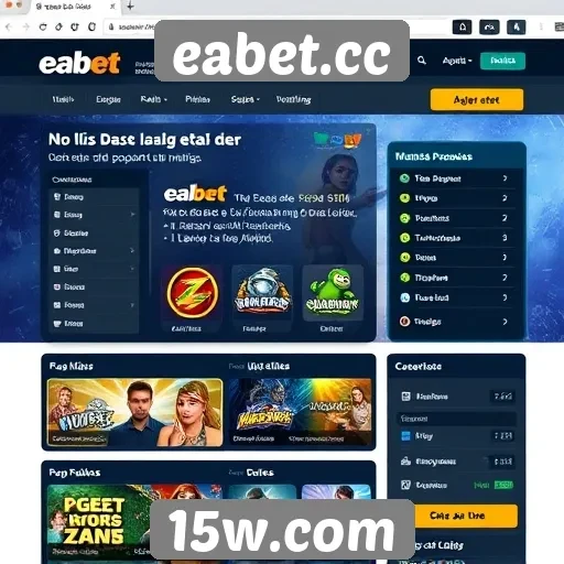 análise da usabilidade do site eabet.cc